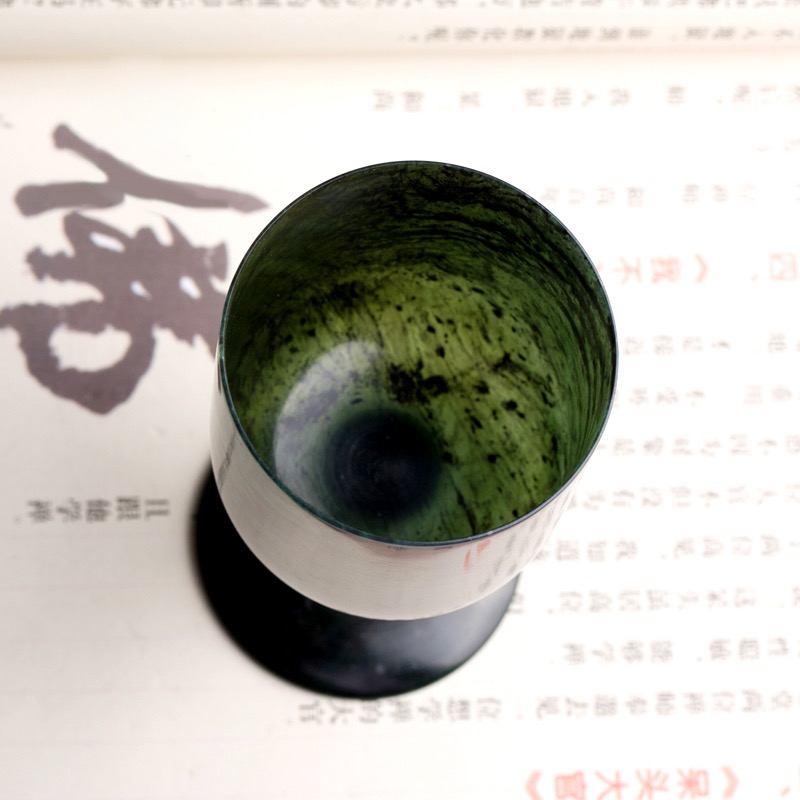 南阳一心玉器有限公司 - 墨玉茶具套装、药王石、蛇纹石玉杯子及杯子加工 1061.jpeg