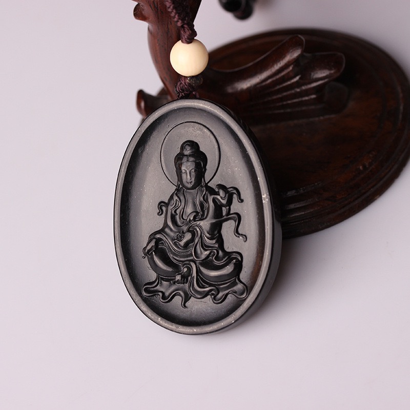 南阳一心玉器有限公司 - 墨玉观音、蛇纹石、药王石、陨石吊坠定制加工 688.jpeg