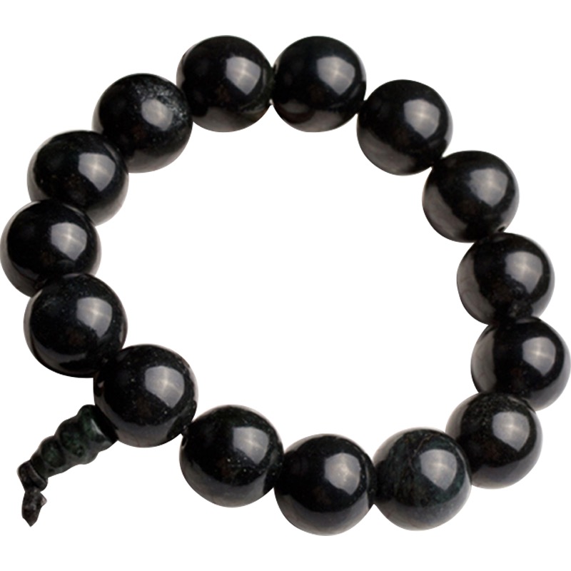 墨玉圆珠手链手串,蛇纹石玉手串,黑包公手串,陨石手串 97.jpeg