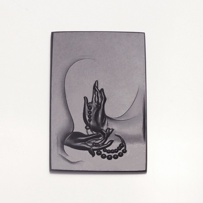 Nanyang Yixin Jade Co., Ltd. - Custom processing of hand cards such as black jade Buddha's hand jade