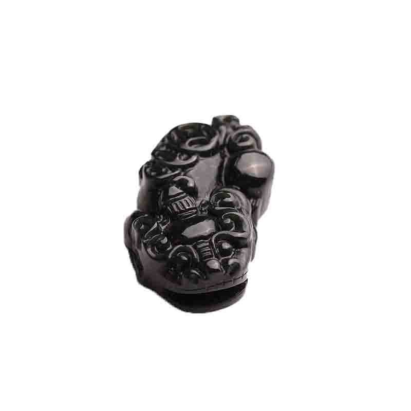 南阳一心玉器有限公司 - 墨玉貔貅情侣对吊坠、陨石吊坠等定制加工 719.jpeg
