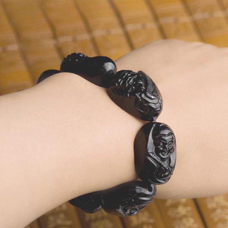 墨玉八仙手串手链- 蛇纹石玉墨玉八仙手串手85.jpeg