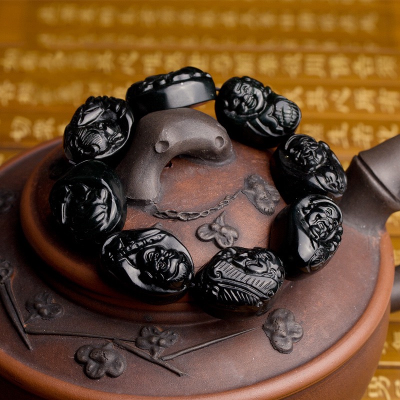 墨玉八仙手串手链- 蛇纹石玉墨玉八仙手串手 84.jpeg