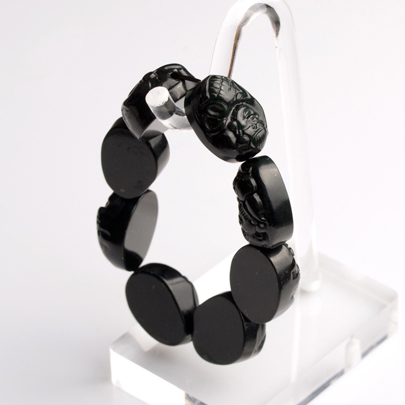 墨玉八仙手串手链- 蛇纹石玉墨玉八仙手串手 83.jpeg