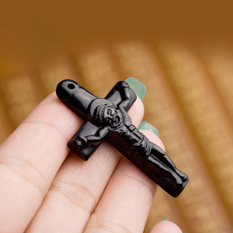 墨玉十字架及多种玉石吊坠定制加工,南阳一心玉器有限公司 261.jpeg