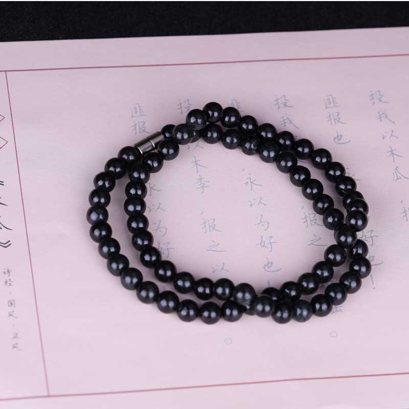 南阳一心玉器有限公司:墨玉68颗项链、蛇纹石玉项链、药王石项链、陨石项链定制加工 926.jpeg